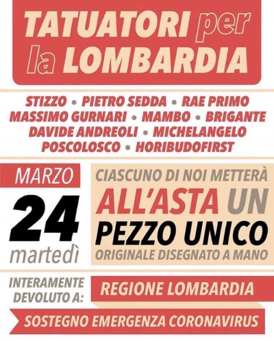 Tatuatori per la Lombardia